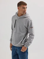 Wrangler® FR Flame Resistant Knit Hoodie Grey Heather