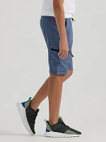 Boy's Tech Cargo Short Bering Sea