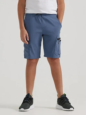 Boy's Tech Cargo Short Bering Sea