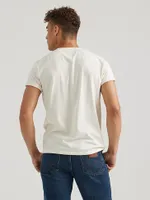 Wrangler x Buffalo Trace™ Men's Pocket T-Shirt Vanilla