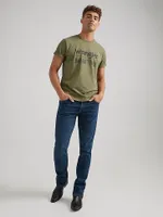 Wrangler x Buffalo Trace™ Men's Logo T-Shirt Kentucky Green