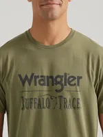 Wrangler x Buffalo Trace™ Men's Logo T-Shirt Kentucky Green