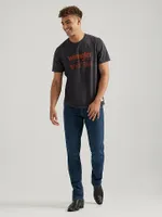 Wrangler x Buffalo Trace™ Men's Logo T-Shirt Dark Grey