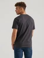 Wrangler x Buffalo Trace™ Men's Logo T-Shirt Dark Grey