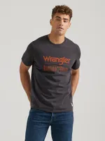 Wrangler x Buffalo Trace™ Men's Logo T-Shirt Dark Grey