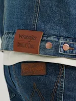 Wrangler x Buffalo Trace™ Men's Barrel House Jacket Well Worn Indigo