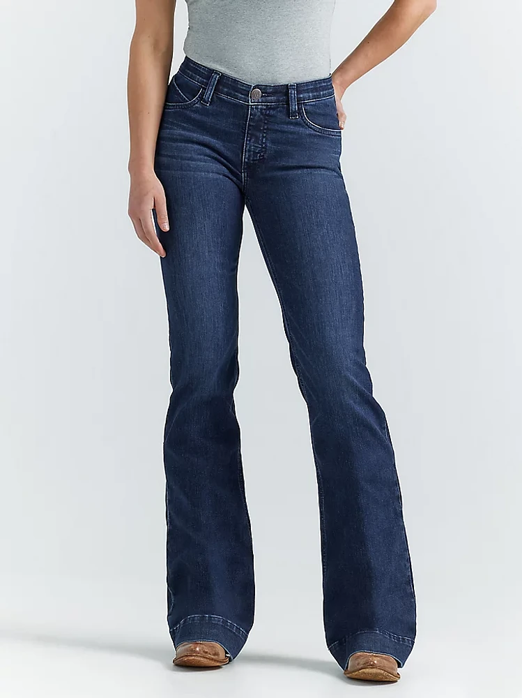 Women's Wrangler Ultimate Riding Jean Willow Mid-Rise Trouser Sloane