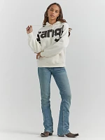 Women's Wrangler Bold Logo Hoodie White