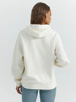 Women's Wrangler Bold Logo Hoodie White