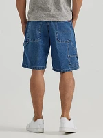 Men's Wrangler® Five Star Premium Carpenter Shorts Mid Indigo