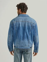 Men's Wrangler Retro® Sherpa Lined Western Denim Jacket Rodeo Night