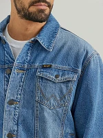 Men's Wrangler Retro® Sherpa Lined Western Denim Jacket Rodeo Night