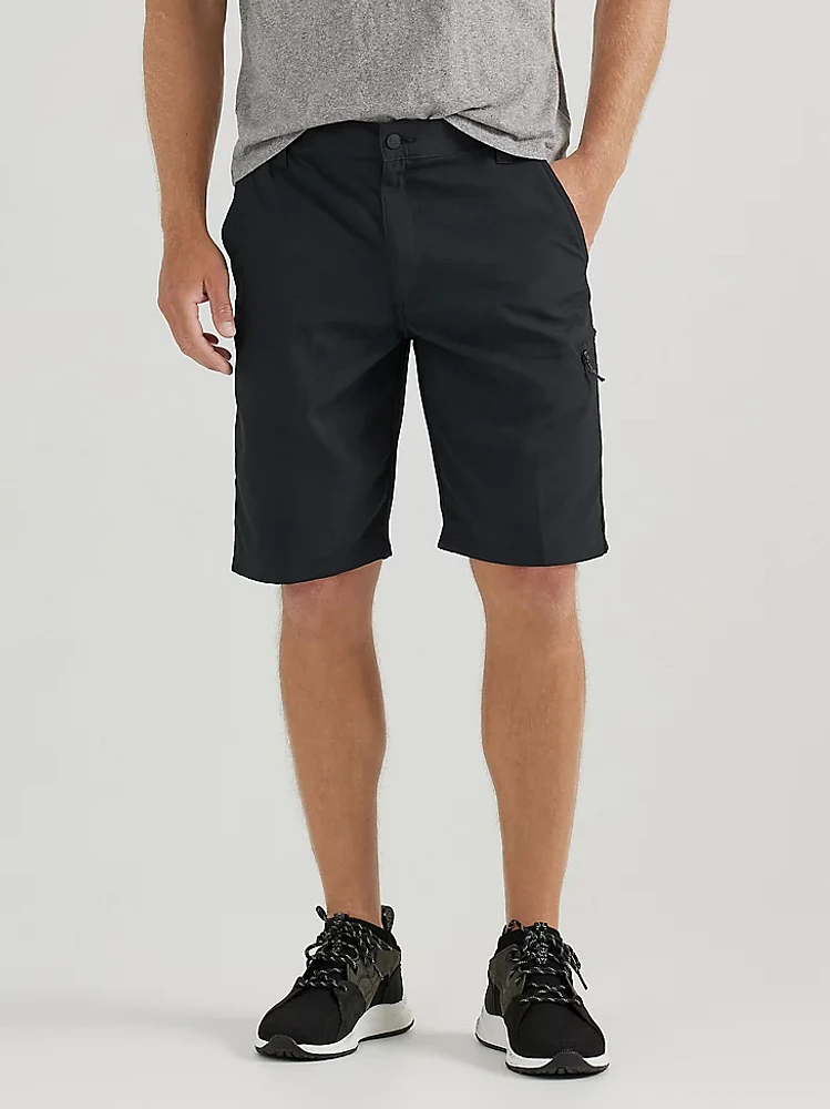 Men's Performance Elastic Waist Short Jet Black