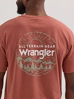 Wrangler ATG™ Men's Back Graphic T-Shirt Copper Brown