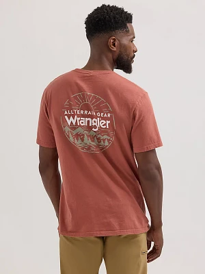 Wrangler ATG™ Men's Back Graphic T-Shirt Copper Brown