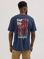 Wrangler ATG™ Men's Back Graphic T-Shirt Blue Nights