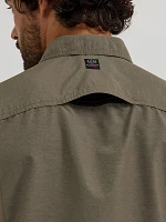 Wrangler ATG™ Men's Mix Material Shirt Bungee Cord