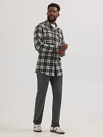 Wrangler ATG™ Men's Campsite Plaid Shirt Jet