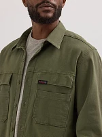 Wrangler ATG™ Men's Sierra Overshirt Dusty Olive