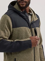 Wrangler ATG™ Men's Campfire Hooded Jacket Dusty Olive