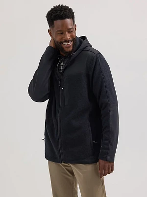 Wrangler ATG™ Men's Campfire Hooded Jacket Jet Black