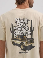 Men's Tough Service Graphic T-Shirt Fog