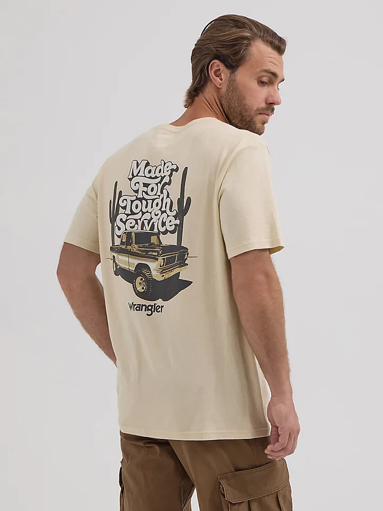 Men's Tough Service Graphic T-Shirt Fog