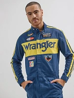 Wrangler® x Hot Wheels™ Men's Coverall Insignia Blue