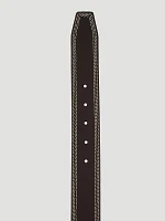 Men's Triple Stitch Belt Brown