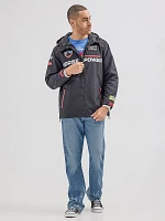 Wrangler® x Hot Wheels™ Men's Anorak Jacket Black Beauty