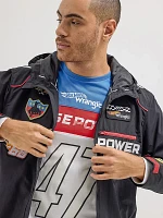 Wrangler® x Hot Wheels™ Men's Anorak Jacket Black Beauty