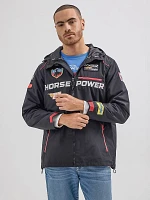 Wrangler® x Hot Wheels™ Men's Anorak Jacket Black Beauty