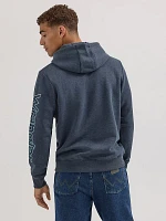 Men's Wrangler Mountain Crest Pullover Hoodie Dark Sapphire