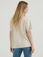 Women's Girlfriend Tee Oatmeal