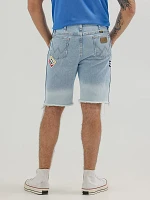 Wrangler® x Hot Wheels™ Upcycled Denim Short Blue