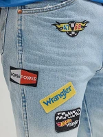 Wrangler® x Hot Wheels™ Upcycled Denim Short Blue