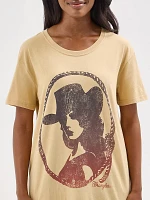 Women's Wrangler Western Graphic Boyfriend Tee Cowgirl Cameo