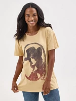 Women's Wrangler Western Graphic Boyfriend Tee Cowgirl Cameo