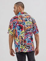 Wrangler® x Hot Wheels™ Men's Souvenir Shirt Multicolor