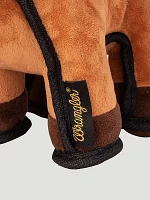 Horse Plush Dog Toy:Brown:One Size