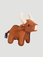 Cow Plush Dog Toy:Brown:One Size