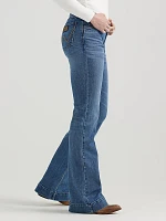 Women's Wrangler Retro® Mae Wide Leg Trouser Jean Iris