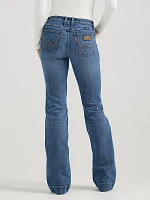 Women's Wrangler Retro® Mae Wide Leg Trouser Jean Iris