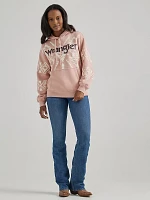 Women's Wrangler Southwest Kabel Hoodie Pink Geo