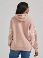 Women's Wrangler Southwest Kabel Hoodie Pink Geo