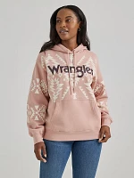 Women's Wrangler Southwest Kabel Hoodie Pink Geo