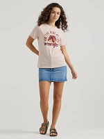 Women's Ride of Life Tee in Peachwhip