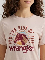 Women's Ride of Life Tee in Peachwhip