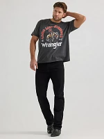 Wrangler x Diamond Cross Giddy Up Tee Jet Black