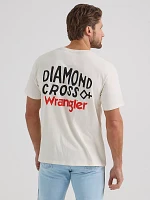 Wrangler x Diamond Cross Giddy Up Tee Marshmallow